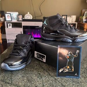 Jordan Air Jordan 11 Retro Gamma Blue 2025 CT8012-047 Men's Patent Leather Sneak